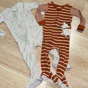 Carters footie bundle 12m